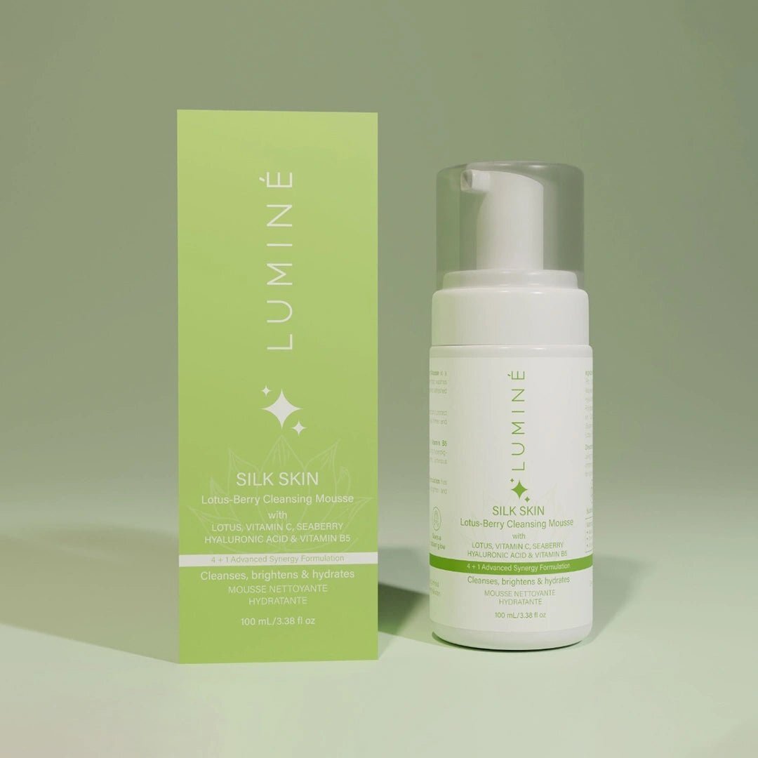 Silk Skin: Lotus-Berry Cleansing Mousse - Lumine